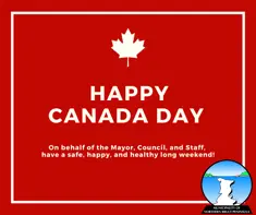 Happy Canada Day Poster 