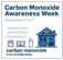 Carbon Monoxide Awareness Week 2024 Poster. Make sure all your carbon monoxide detectors are operational.