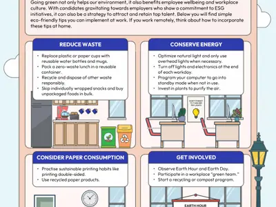 Easy Eco Friendly Tips Sheet