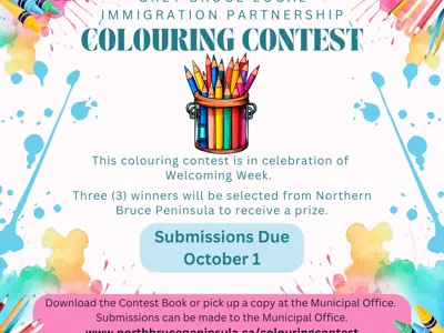 Colouring Contest Poster