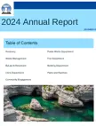 Cover of the 2024 Annual Report