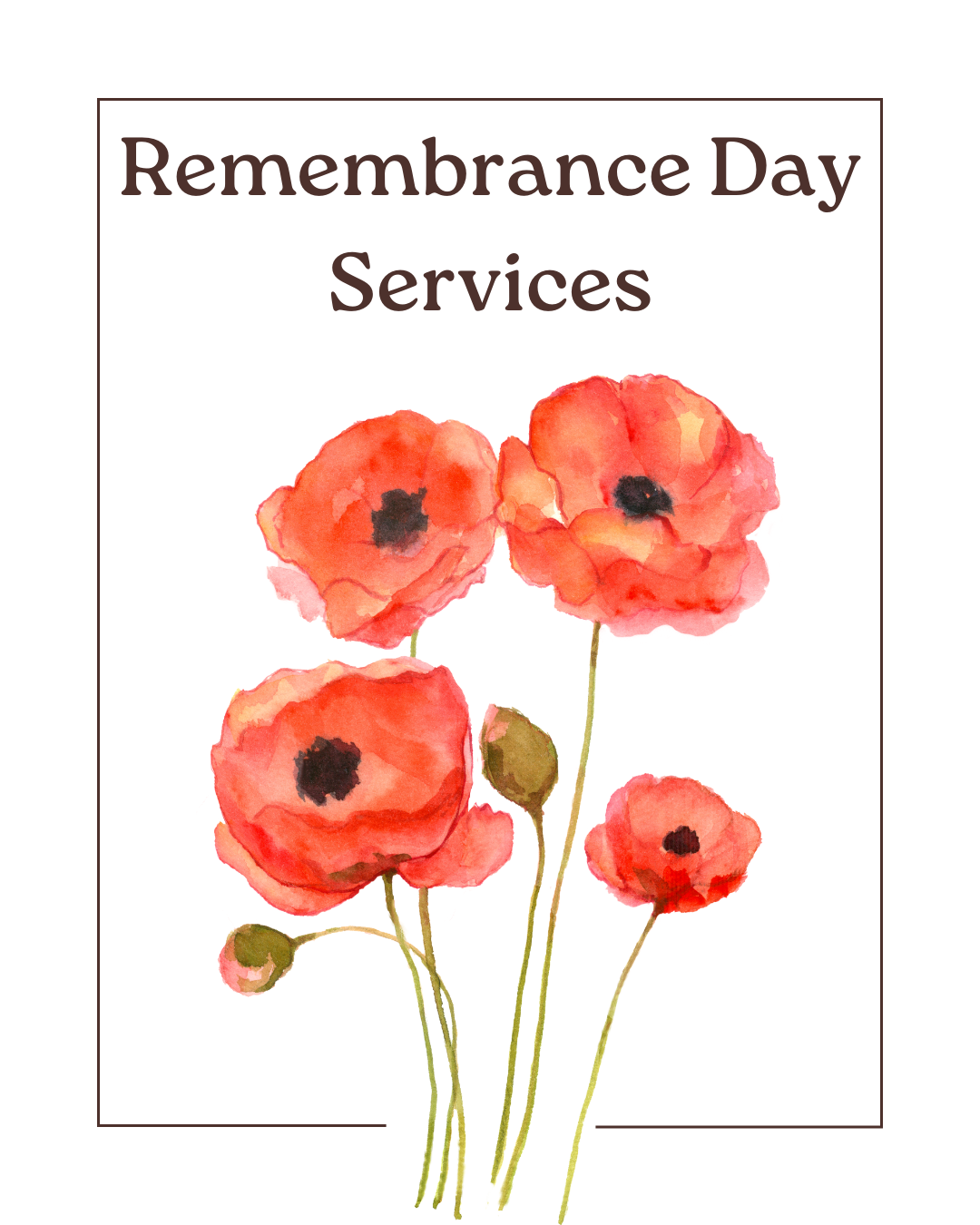 Image of Remembrance Day 2024 - Services and Office Closure