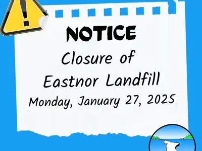 Closure of Eastnor Landfill - January 27, 2025